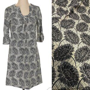 Aryeh Anthropologie Dress Am Stretch Slip On Shift Sunflower Floral Yellow